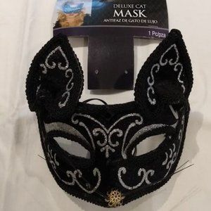 Black Cat Fabric Mask
